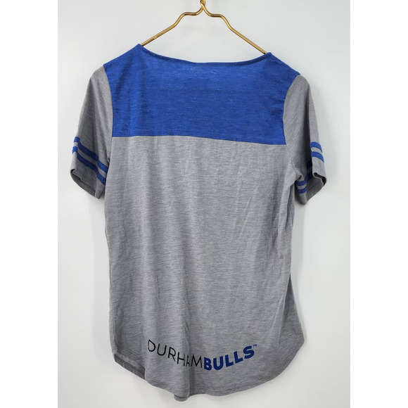 New NWT Durham Bulls Grey And‎ Blue Tee Small - Picture 2 of 7